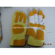 Leather Glove-Industrial Glove-Safety Glove-Work Glove-Gloves-Cheap Glove